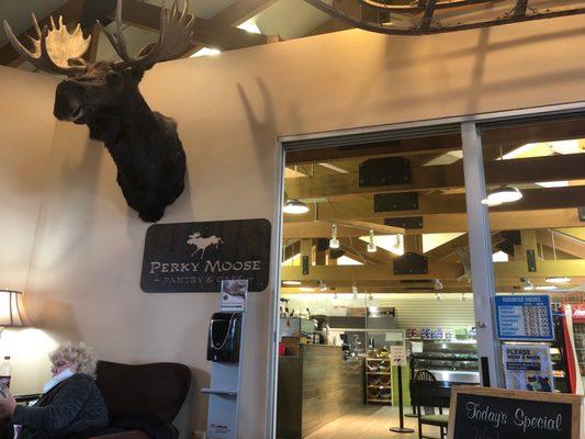 Perky Moose pantry and Cafe