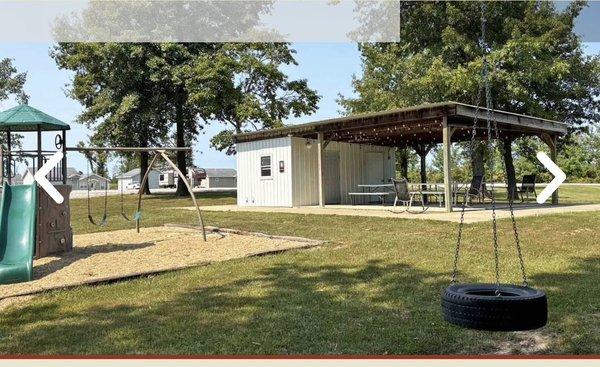 We have a laundromat and a shower house