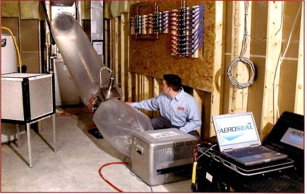 The Aeroseal Process at Work