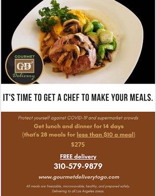 Gourmet Delivery To Go