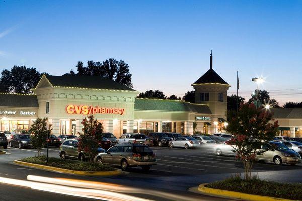 Located next to CVS on the left side.