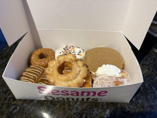 Sesame Donuts