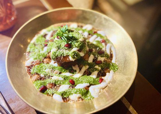 Aaloo Tikki Chaat - loved it.