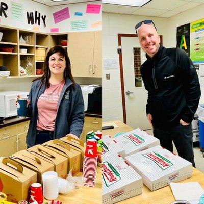 Giving back to schools