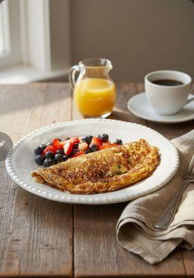 Western Egg White with fresh fruit
