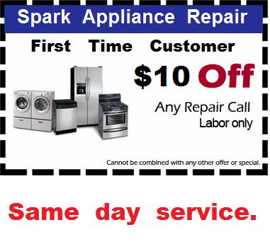 Spark Appliance Repair, Refrigerator Repair, Washer Repair, Dryer Repair, Oven Repair, Furnace Repair, Microwave Repair