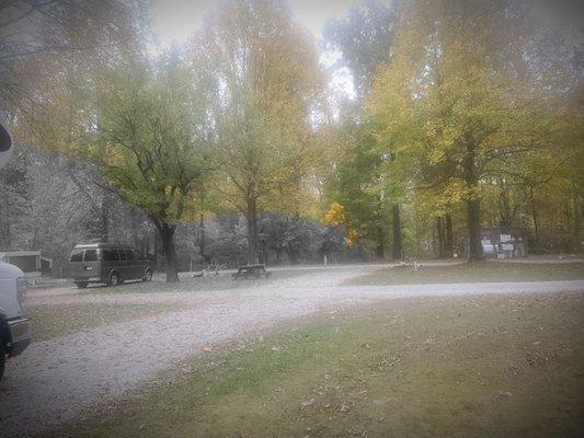 Beautiful rustic site for camping.