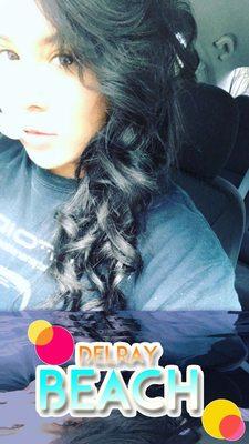 Wash, blow dry & light curls