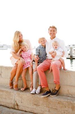 Dr. William Waite, and his family.