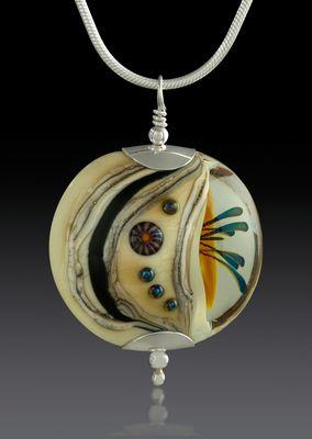 Lampwork Bead Pendant by Anita Spencer