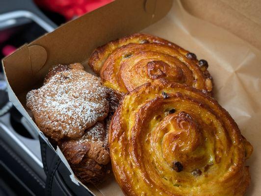 Crookie and Pain au Raisin