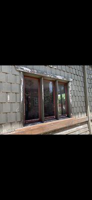 Extensive prep work and finished project