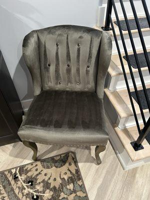 Chair cleaned during last visit