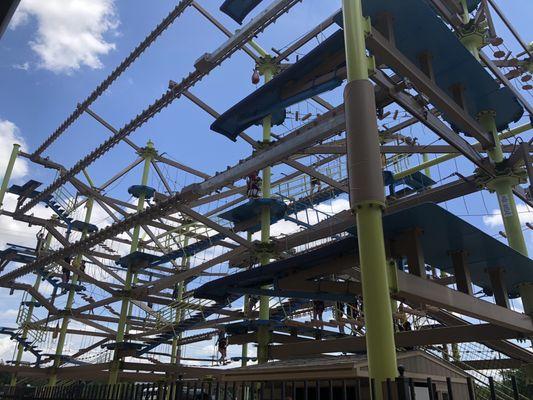 Howler's Peak Ropes Course