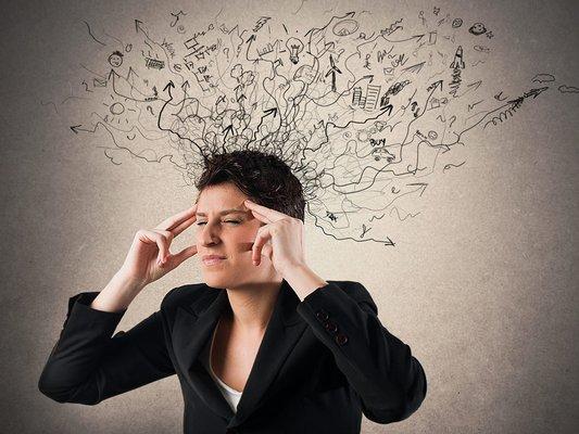 We all get overwhelmed from time to time.... adults with ADHD are often perpetually overwhelmed.