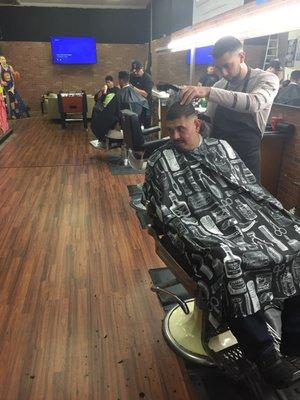 Blends Barber shop.