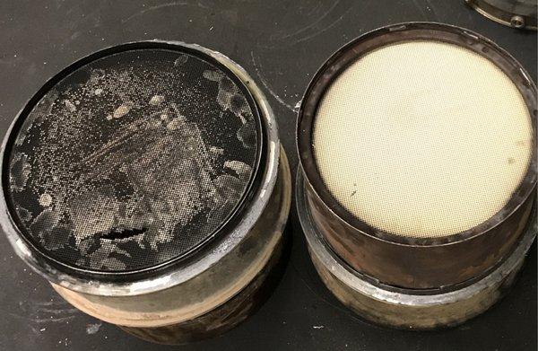 DPF Filters Before/After