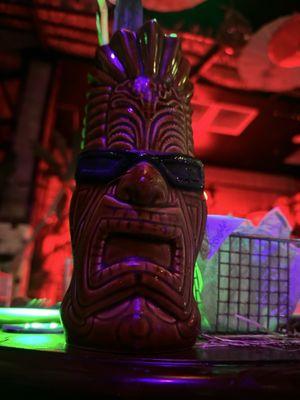 Jet Pilot cocktail. The overproof rums pack a pleasant punch with the juices.