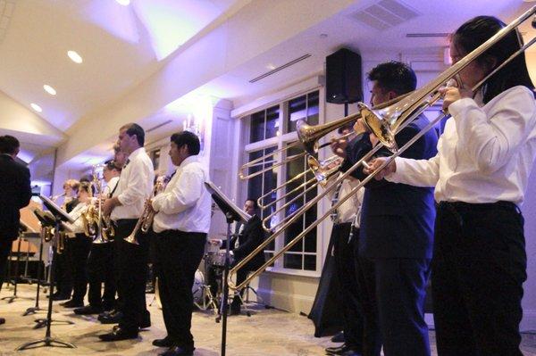 Higashi Jazz Band playing at our annual Gala event