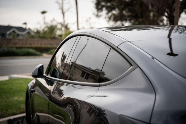 2024 Tesla Model Y with iR Nano Ceramic Film: 20% front, 35% rear