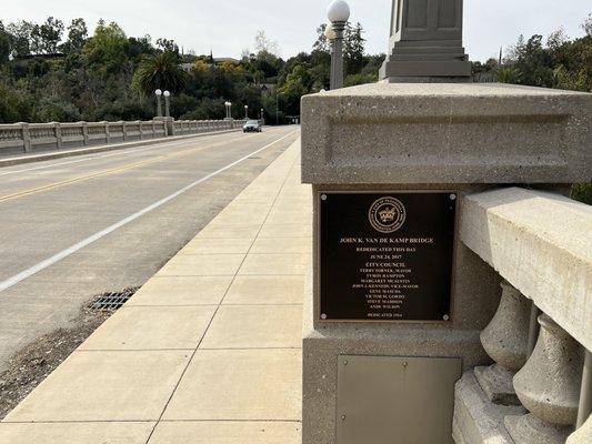 John K Van De Kamp Bridge
