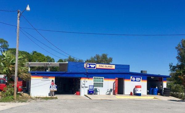 Number one repair shop on Pine Island