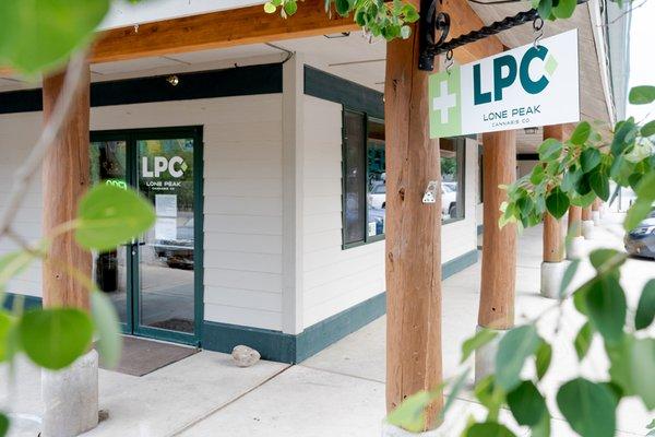 Lone peak cannabis storefront