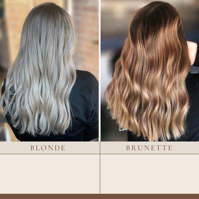 Blonde or brunette?