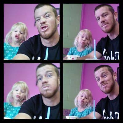 Berry Cherry Frozen Yogurt