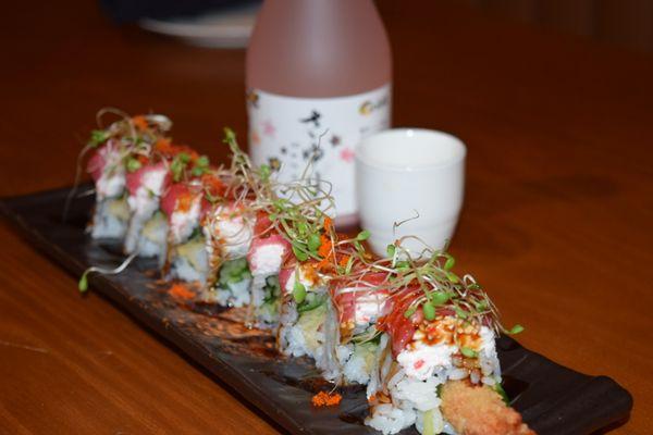LSU ROLL  and sayuri sold sake