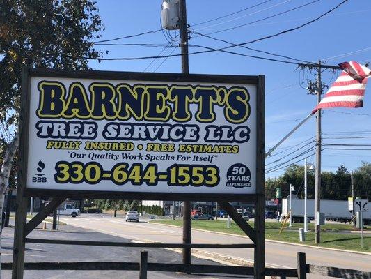Barnett's Tree Service of NE Ohio