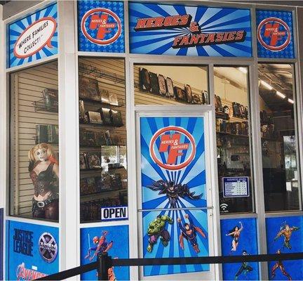 Inside the lobby of City Base Entertainment!!