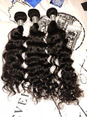 8A Indian Natural Wave 18"20"22"