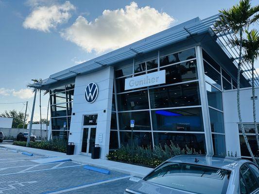 VW Dealership.