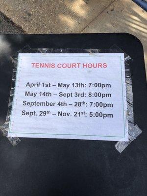 Tennis at Astoria Park