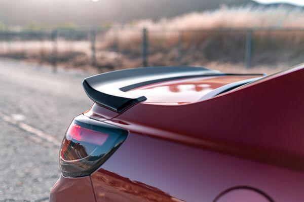 Finished product after wetsand and ceramic.