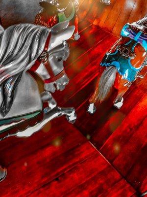 Seaport village carousel horses no. 3