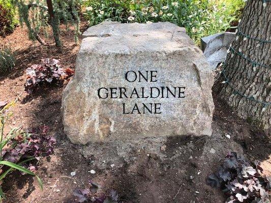 Custom Stone Engraving