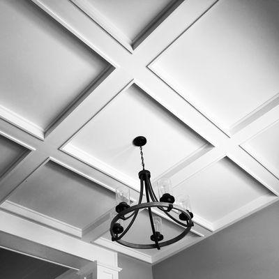 Coffered ceiling