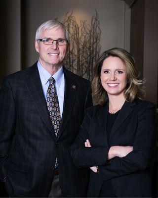 Dr. Amy Roberts and Dr. George Beilby.