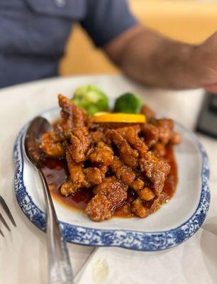 L6. Crispy Orange Chicken