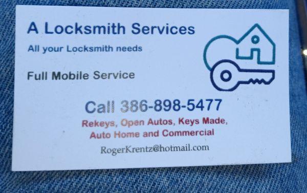 A locksmith services