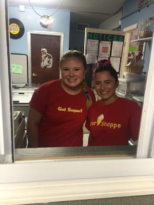 Come by the Sugar Shoppe and get some ice cream!
