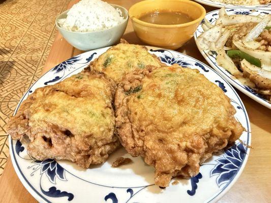 Vegetable Egg Foo Young