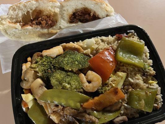 10. Triple Delight in Garlic Sauce Special 20. Dim Sum Roast Pork Bun