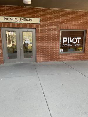 Out side , bottom floor , parking