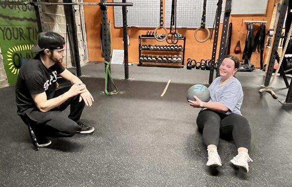 I create an inviting and fun place for my clients to thrive in!