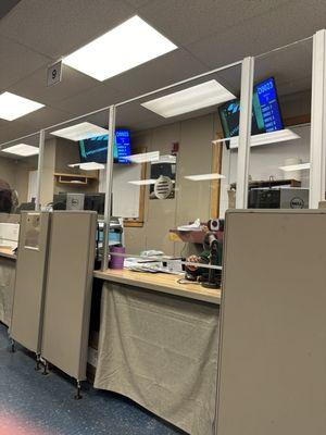 Check in desk