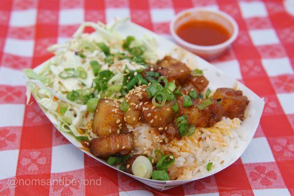 Pork Belly Rice Bowl