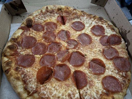 Pepperoni pizza